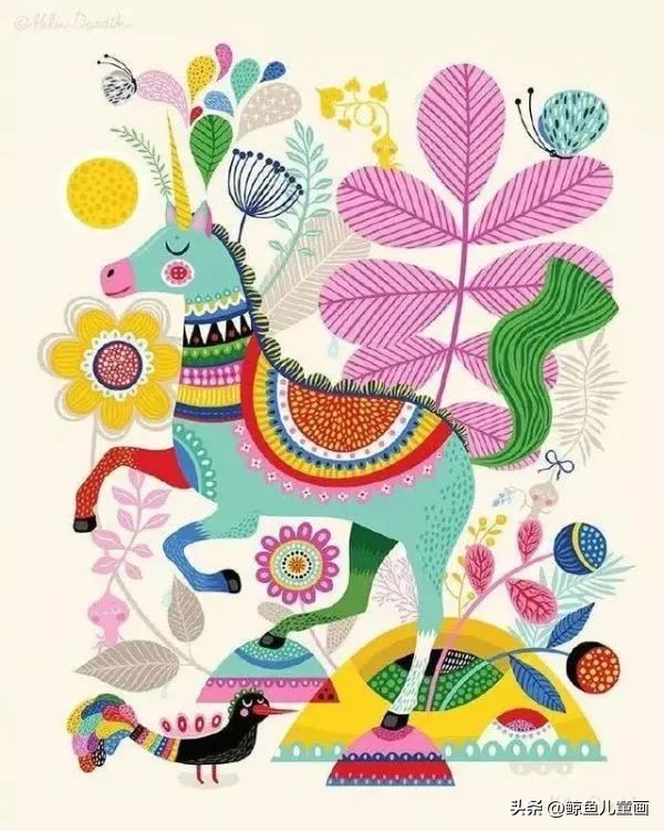 插画作品鉴赏,手绘插画鉴赏