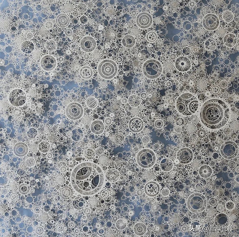 纸艺作品绘画,千变万化的纸艺术作品