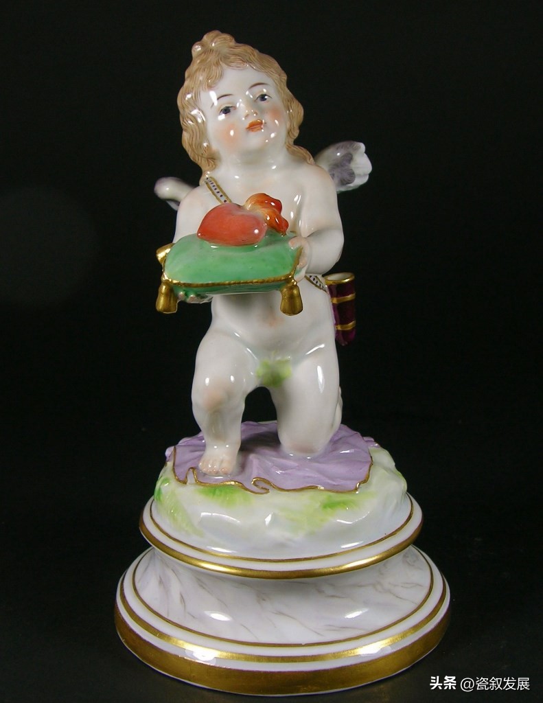 欧洲瓷器之祖-梅森Meissen制瓷厂-爱神丘比特“爱”主题瓷塑（2）