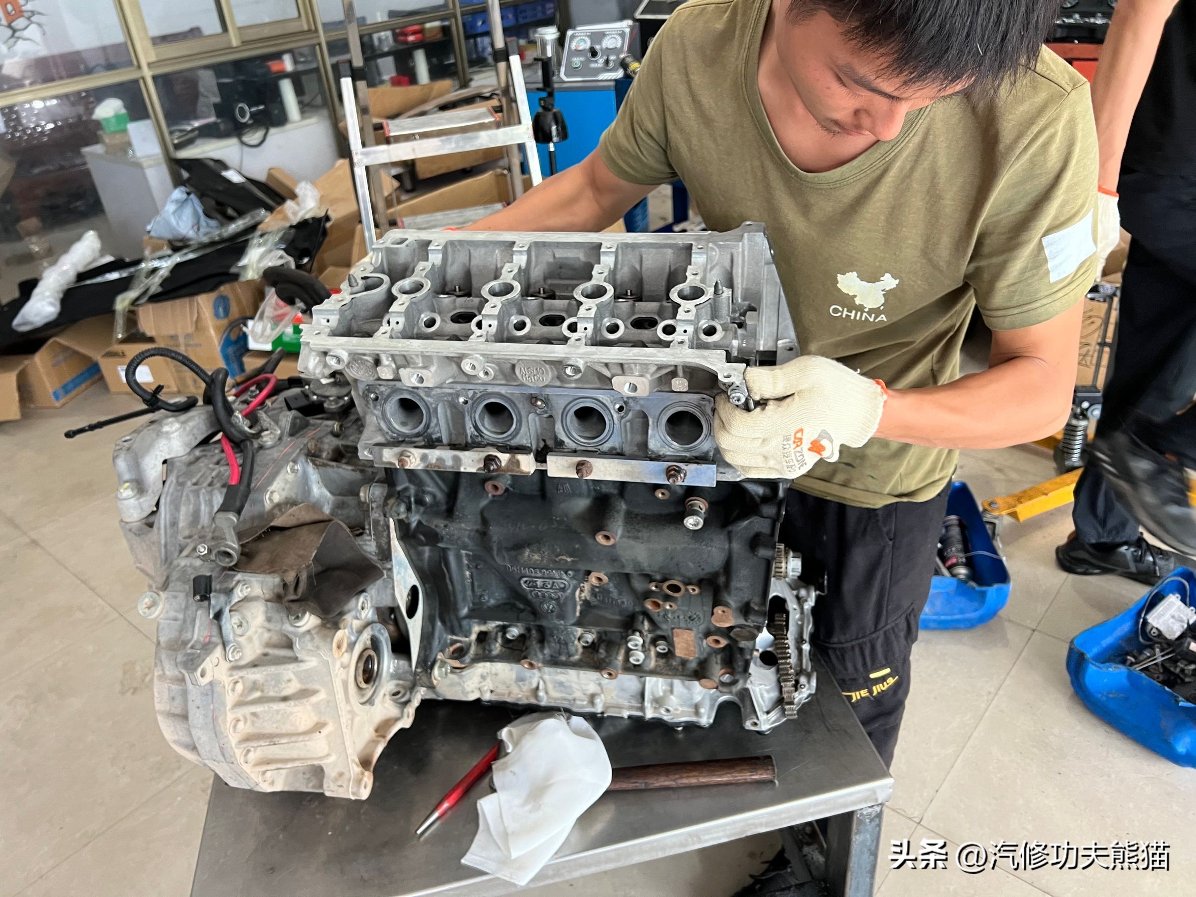 大众途观三百公里烧一升机油,途观3代发动机烧机油