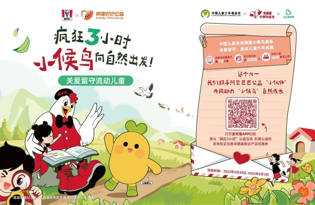 6.1肯德基儿童节活动,肯德基一起去旅行