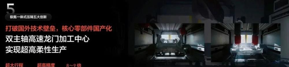 极氪与特斯拉配件,特斯拉一体压铸件