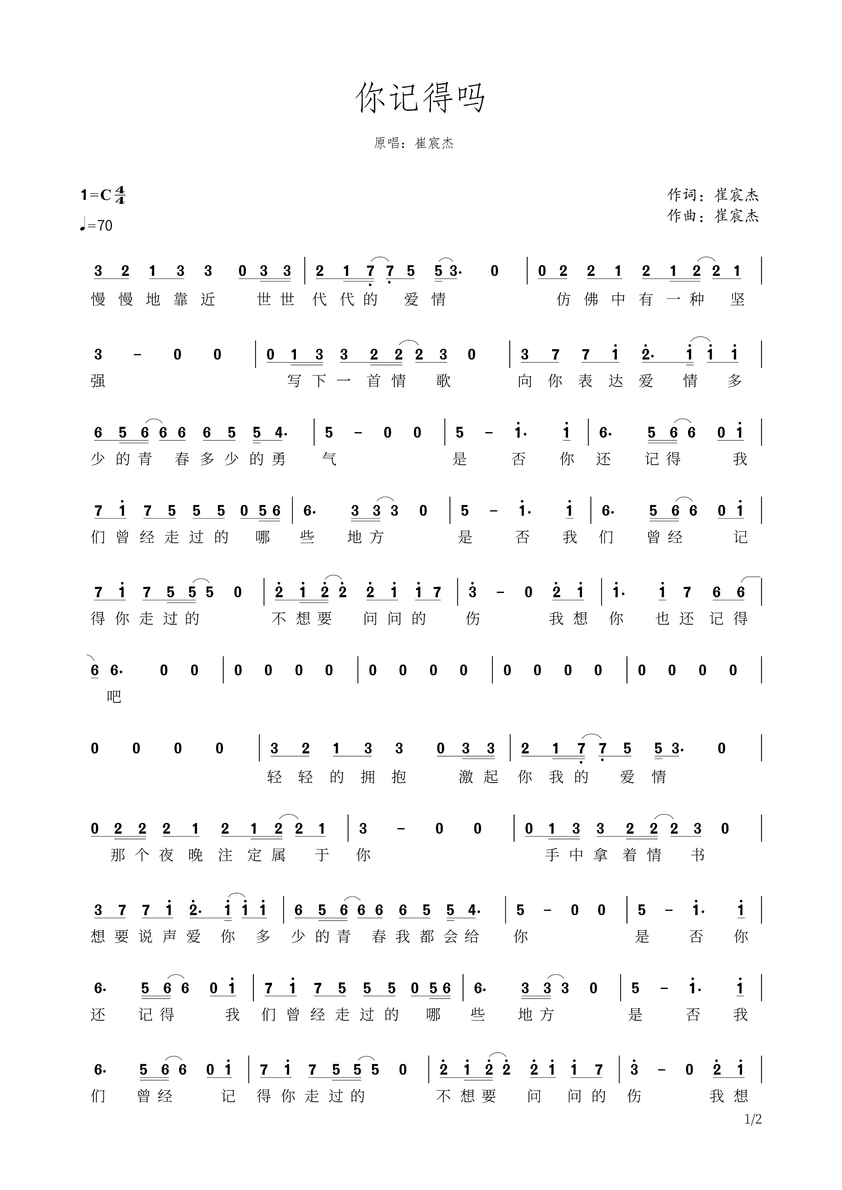 崔宸杰新歌,崔宸杰唱片