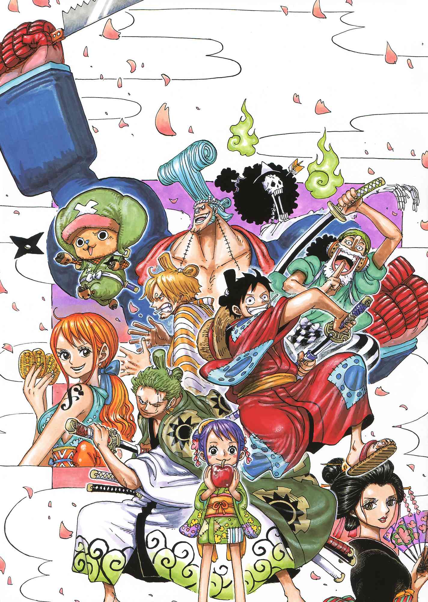 海贼王红发壁纸,海贼王壁纸路飞