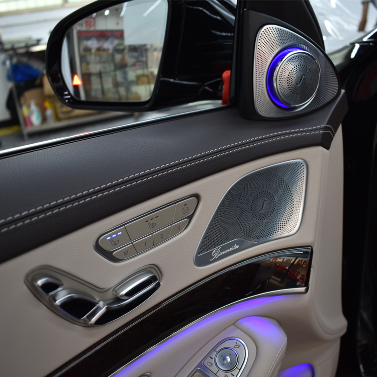 18款奔驰w213内饰改装,老款奔驰w221s350改装