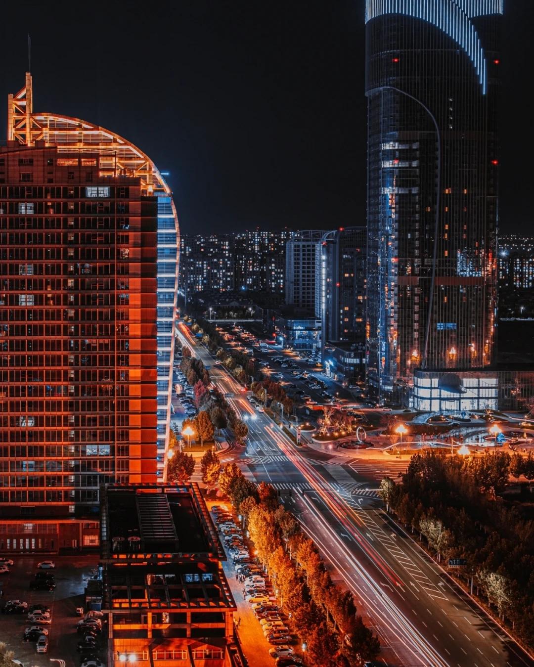 东营适合看夜景的地方,东营夜景一道亮丽的风景线