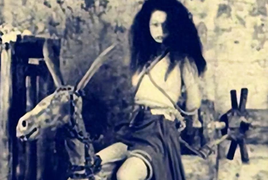 清代杖刑老照片,晚清刑犯图片大全