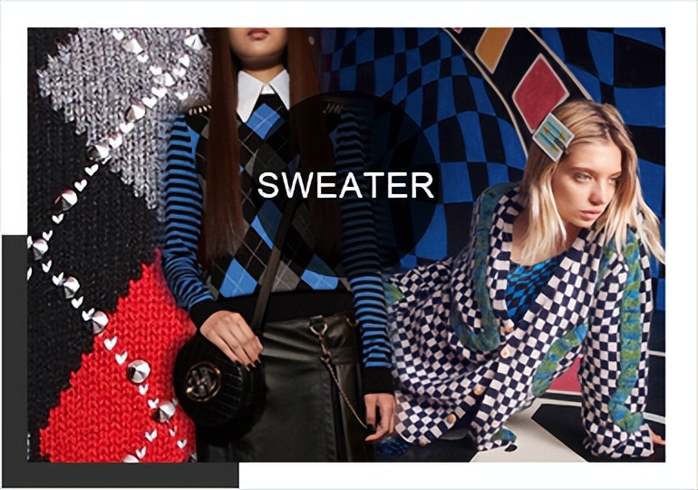 【POP流行趋势网】溯古之旅女装毛衫T台综合流行趋势分析（品牌推