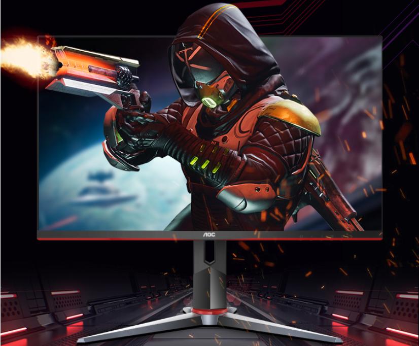 aoc显示器1080p小钢炮,小屏幕高分辨率的显示器