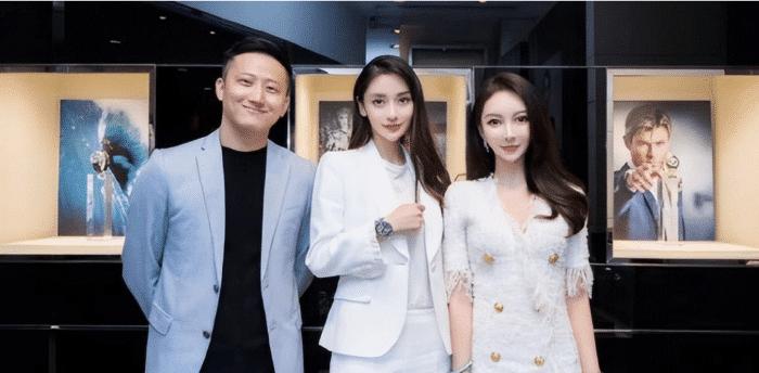 新恋情！黄晓明摸女友屁股带她回家，女方身份疑曝光曾与baby合影