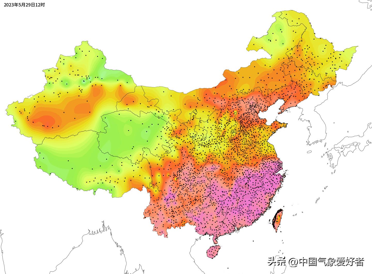 罕见超强副高控制南方17省，大范围高温提前！权威预报：局部40度