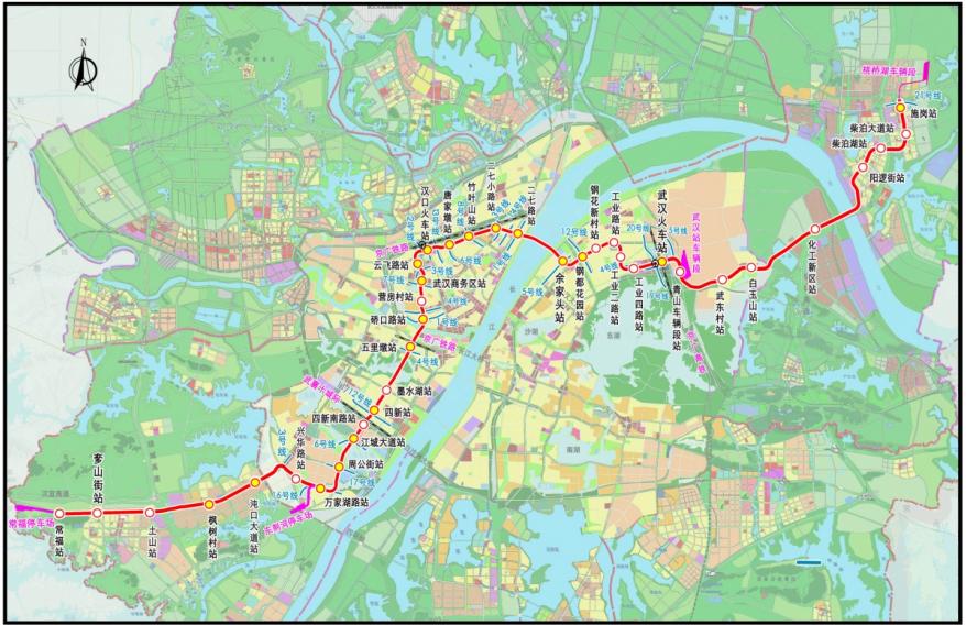 武汉地铁5号线最新消息进度,武汉地铁七号线前川线进度
