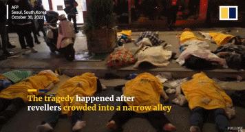 韩国梨泰院踩踏事件死亡人数多少,韩国梨泰院踩踏事件死亡人数