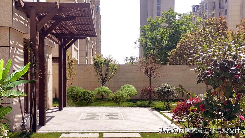 郑州庭院花园景观设计,郑州正商公主湖