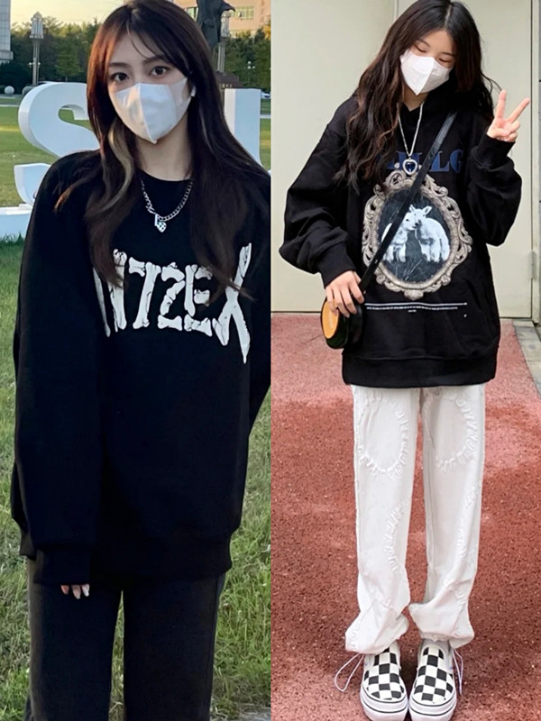 烂大街的卫衣怎么穿才好看,黑卫衣怎么穿搭最好看