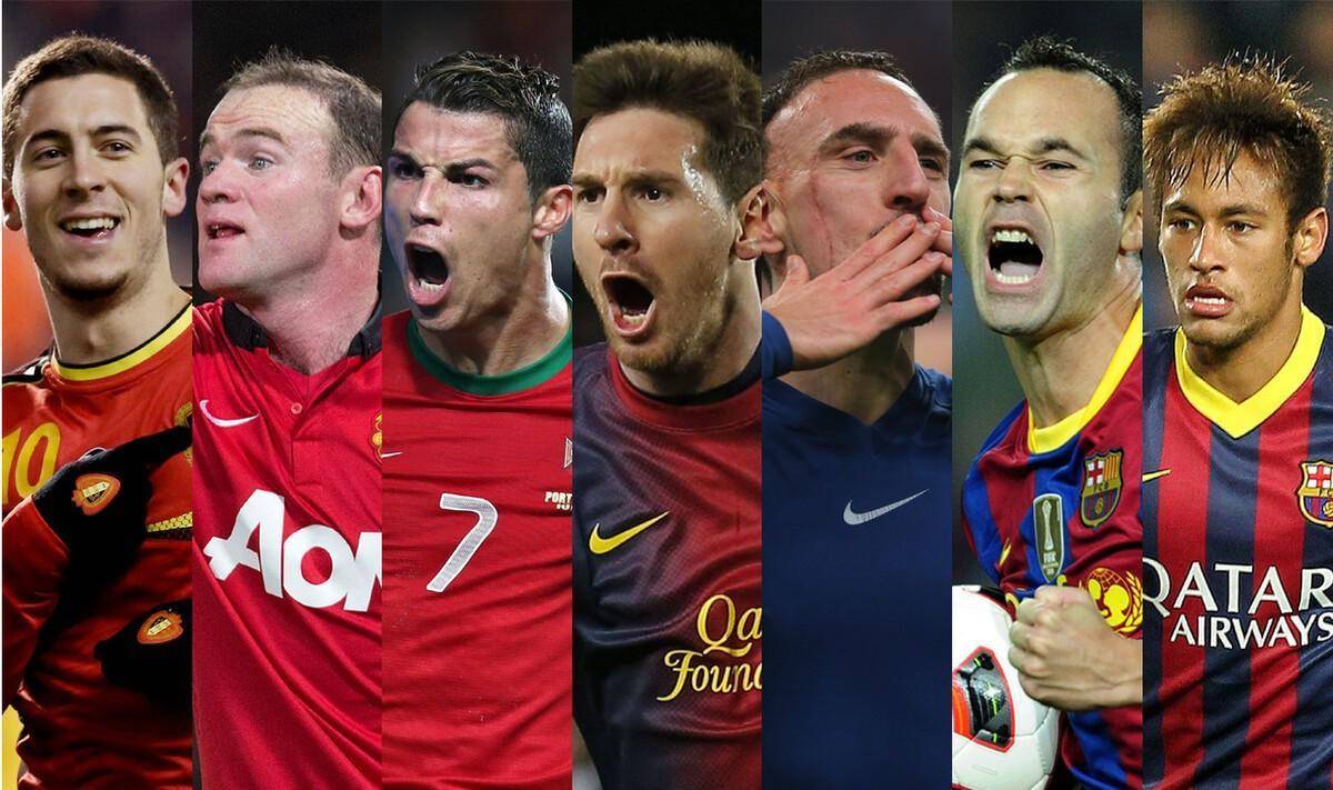 442评选21世纪前十年巨星,442评足坛21世纪十大右边锋