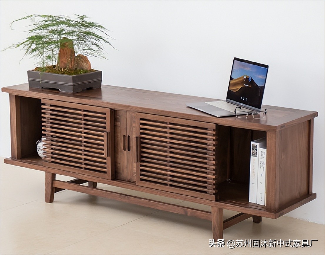 禅意新中式原木大平层,新中式原木禅意软装元素