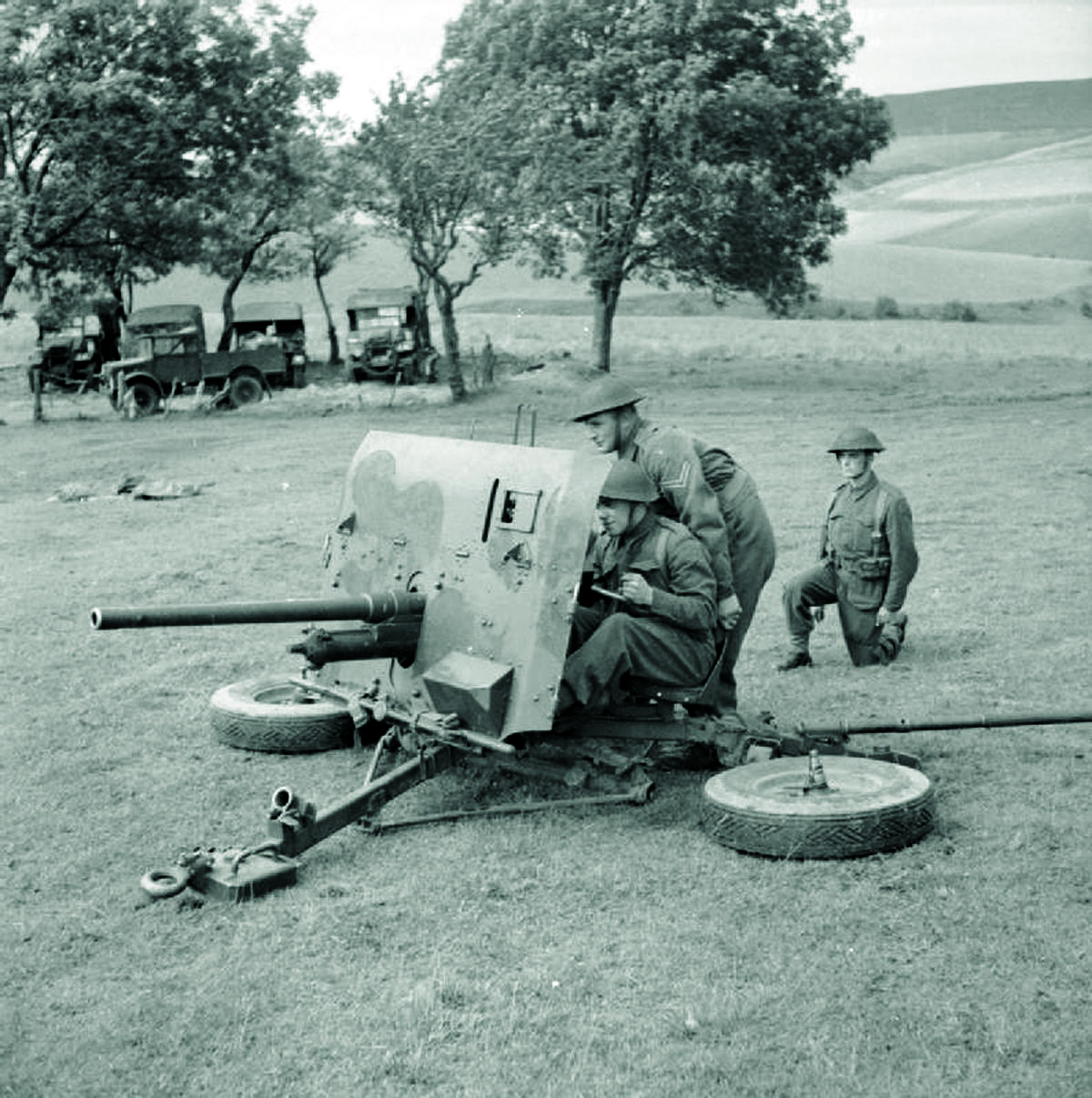 二战时期法国高射炮,二战英国加农炮