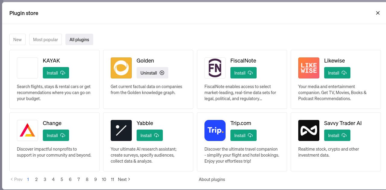 openai官方gpt插件推荐,openai插件4.0