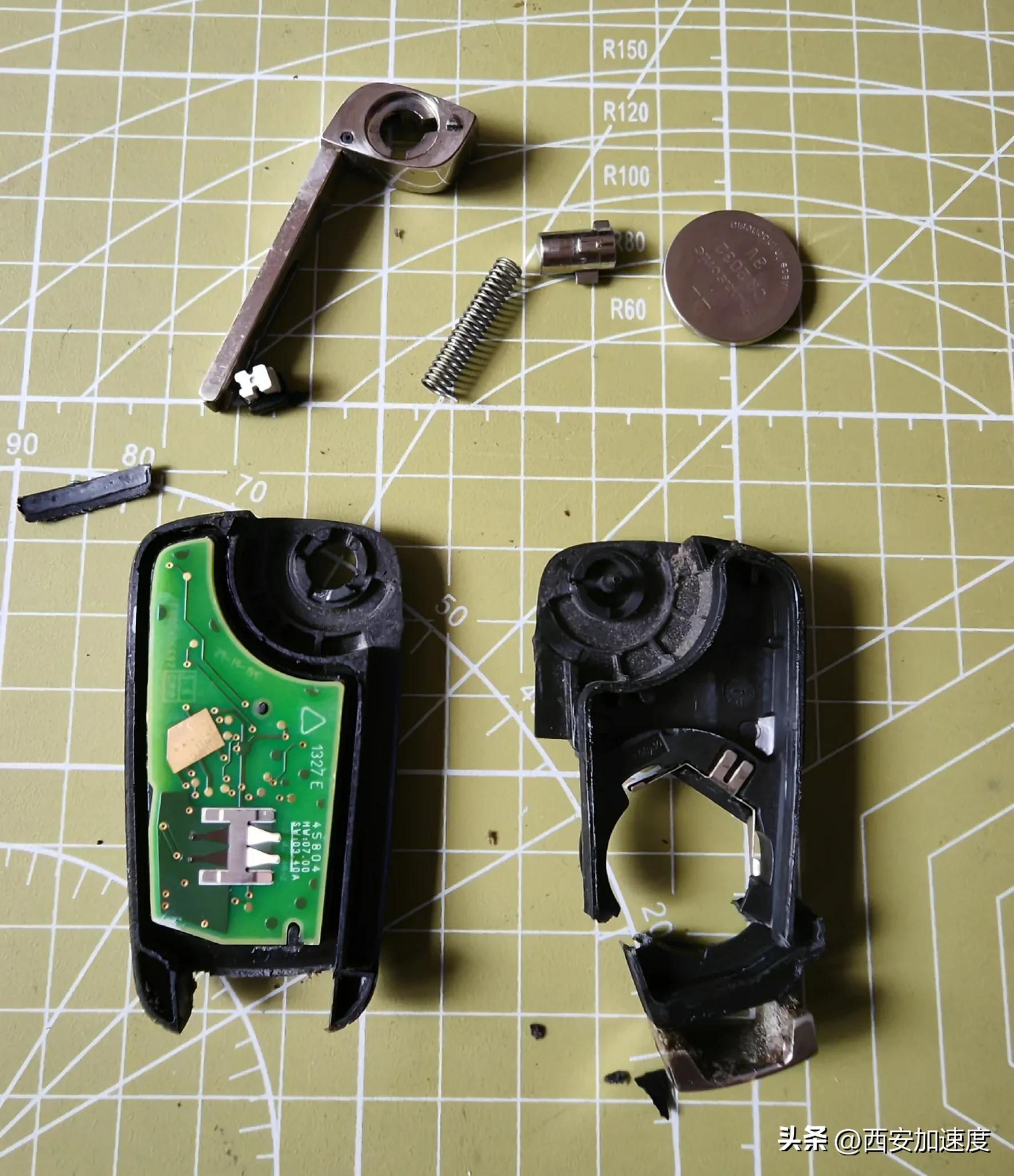 科鲁兹钥匙壳换新款外壳,怎么换汽车遥控器钥匙外壳