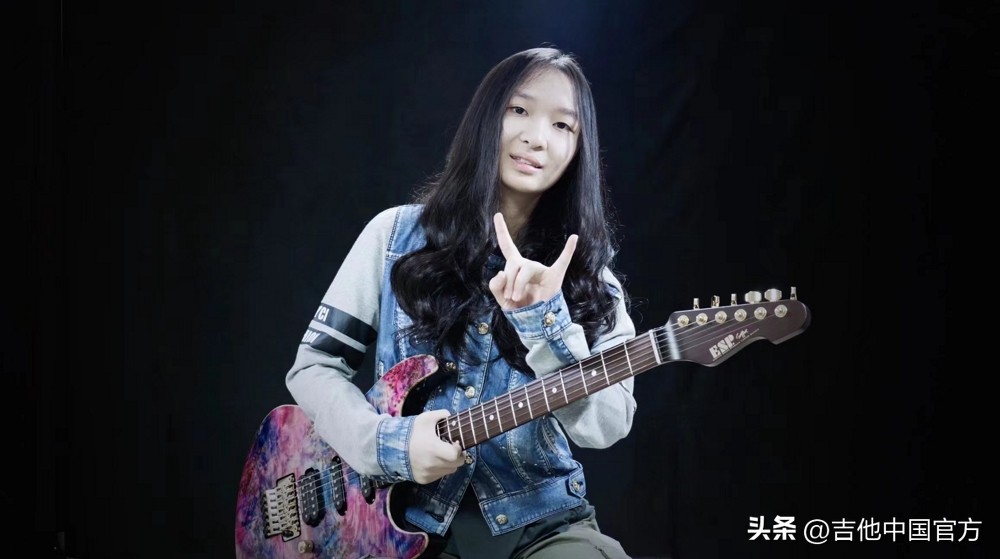 吉他少女中国,吉他女孩网红evlee比赛