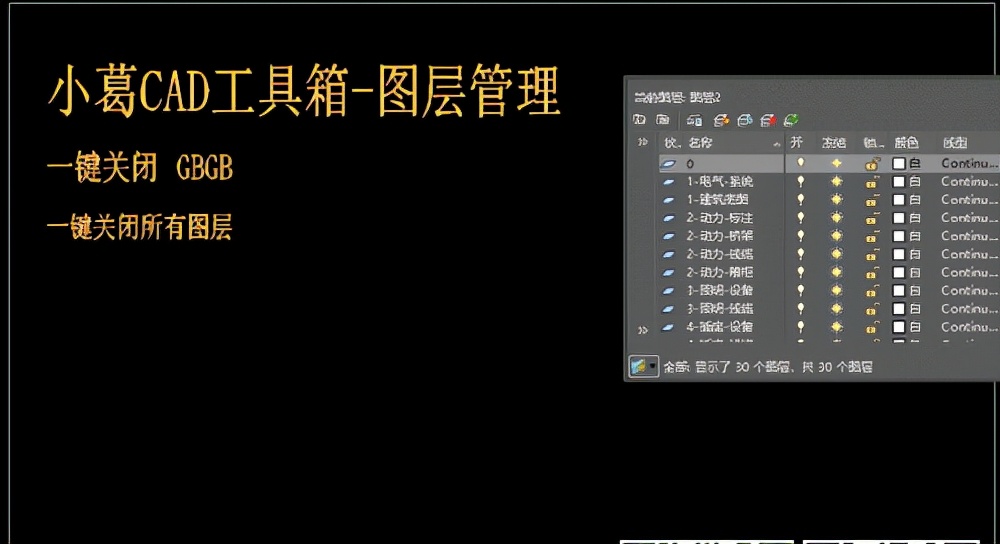 懒人工具箱cad使用方法快捷键,超绘cad工具箱灯的快捷键