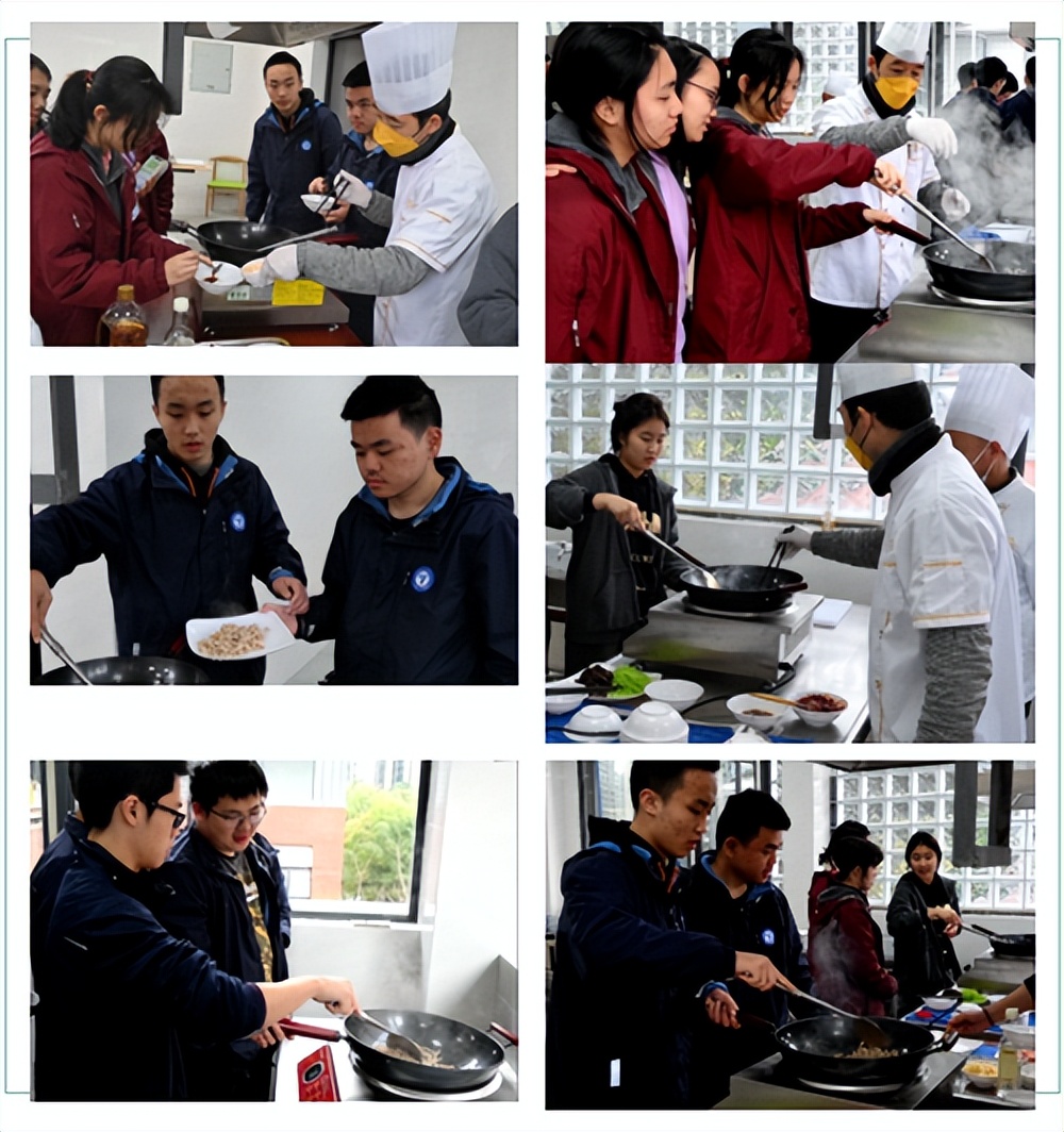 鱼香肉丝上菜啦！七中食堂潘大厨带领国际部高三学生探索美食真谛