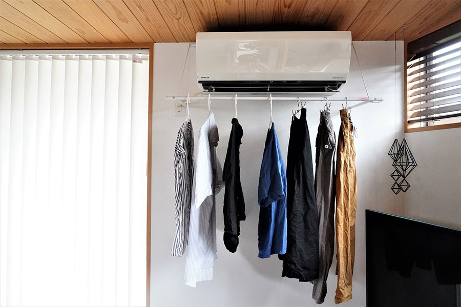 阳台外晾衣服防风家用妙招,阳台晾衣服最好方法