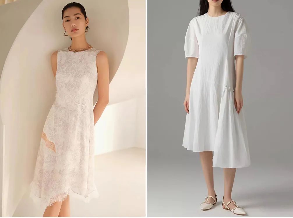 孟晚舟穿的白色连衣裙是什么品牌,孟晚舟同款连衣裙大码
