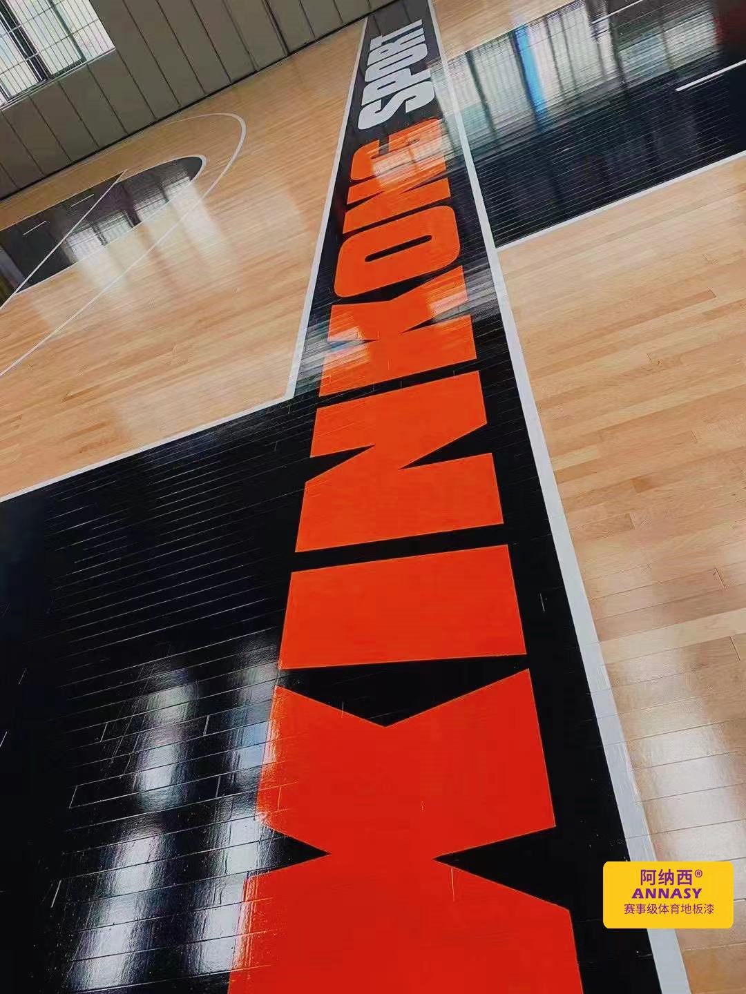 篮球场木地板彩绘图案,篮球场墙面图案logo