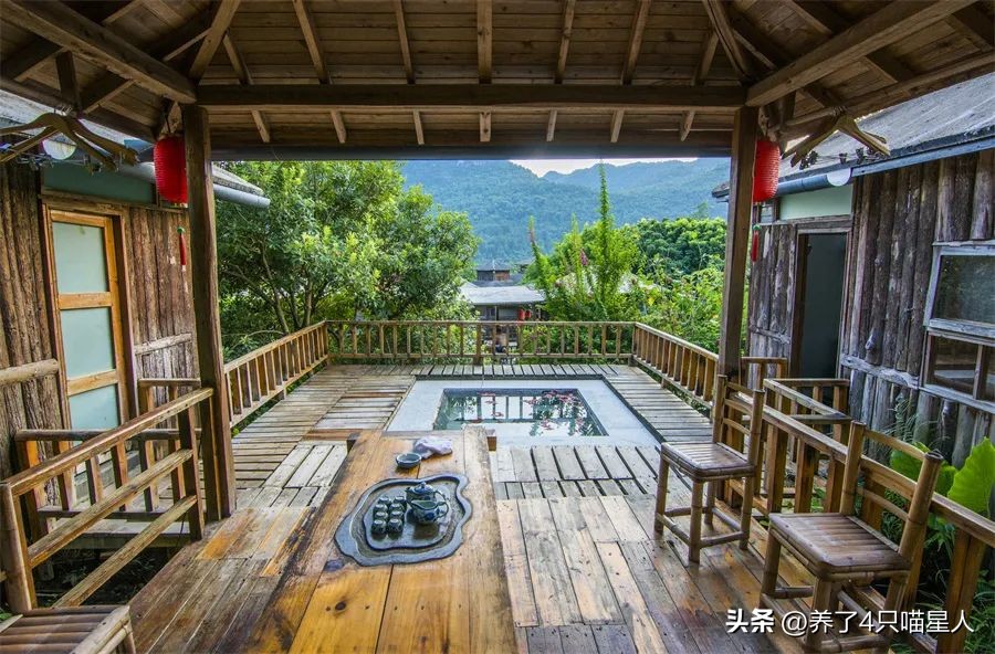 英德野渡谷轻奢民宿,清远住在山里的民宿