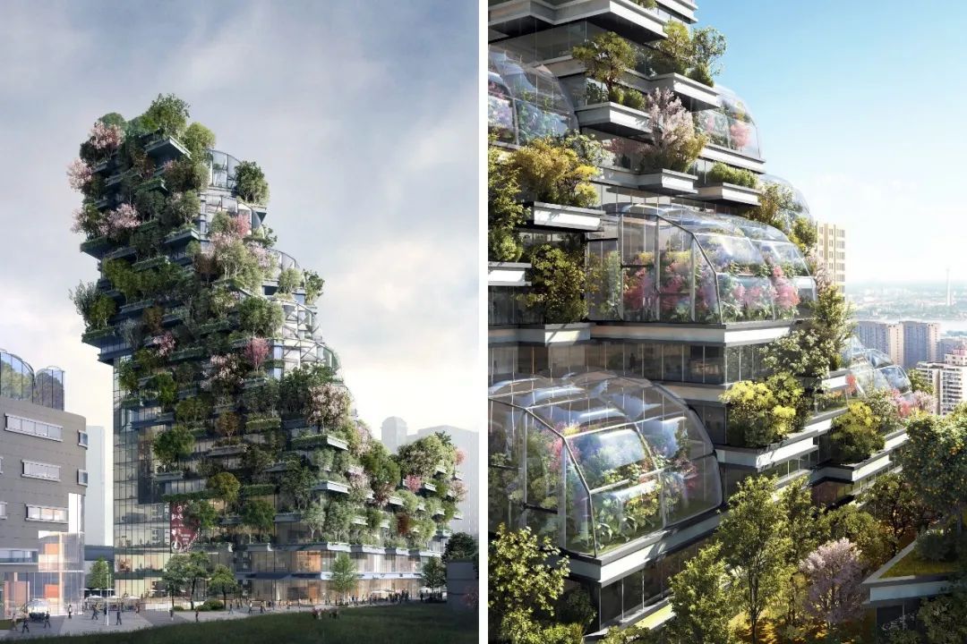 中国第一个垂直森林住宅项目,黄冈垂直森林住宅