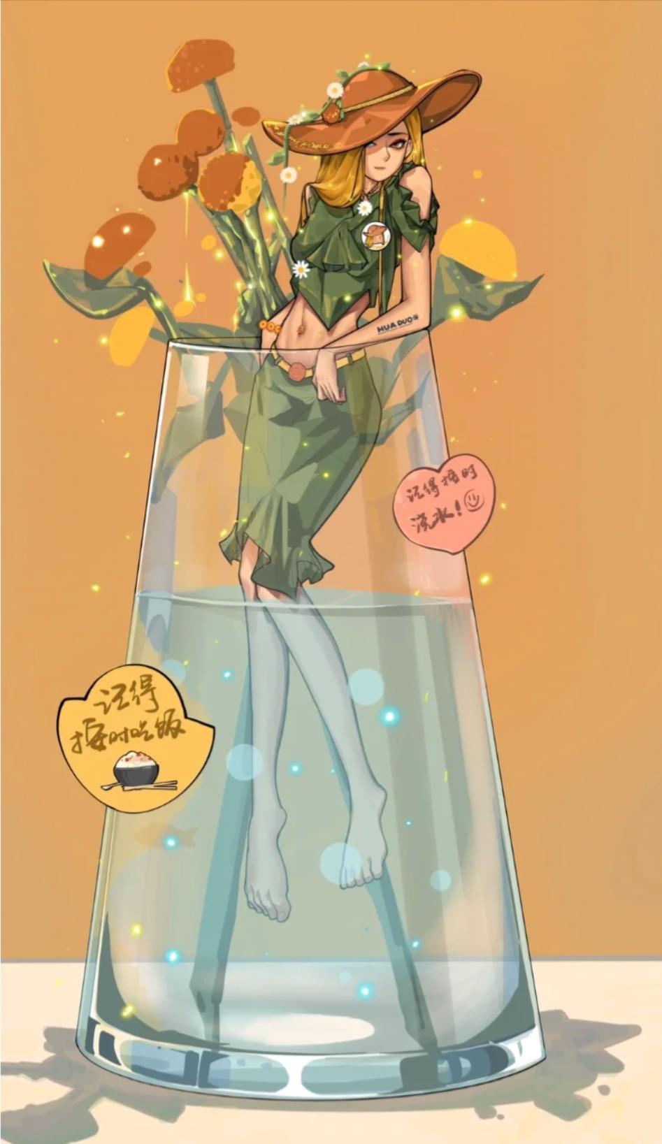 脑洞大开的拟人化插画图片大全,脑洞大开的拟人插画图片大全