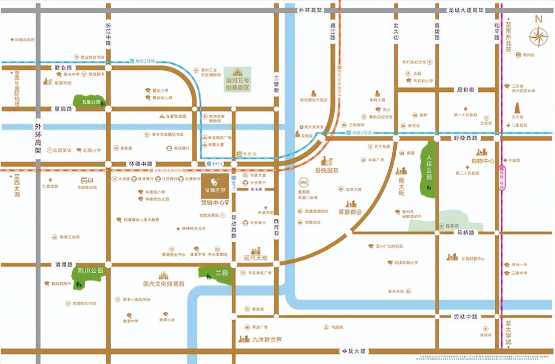 常州金鹰世界商业综合体,常州金鹰世界凯悦中心