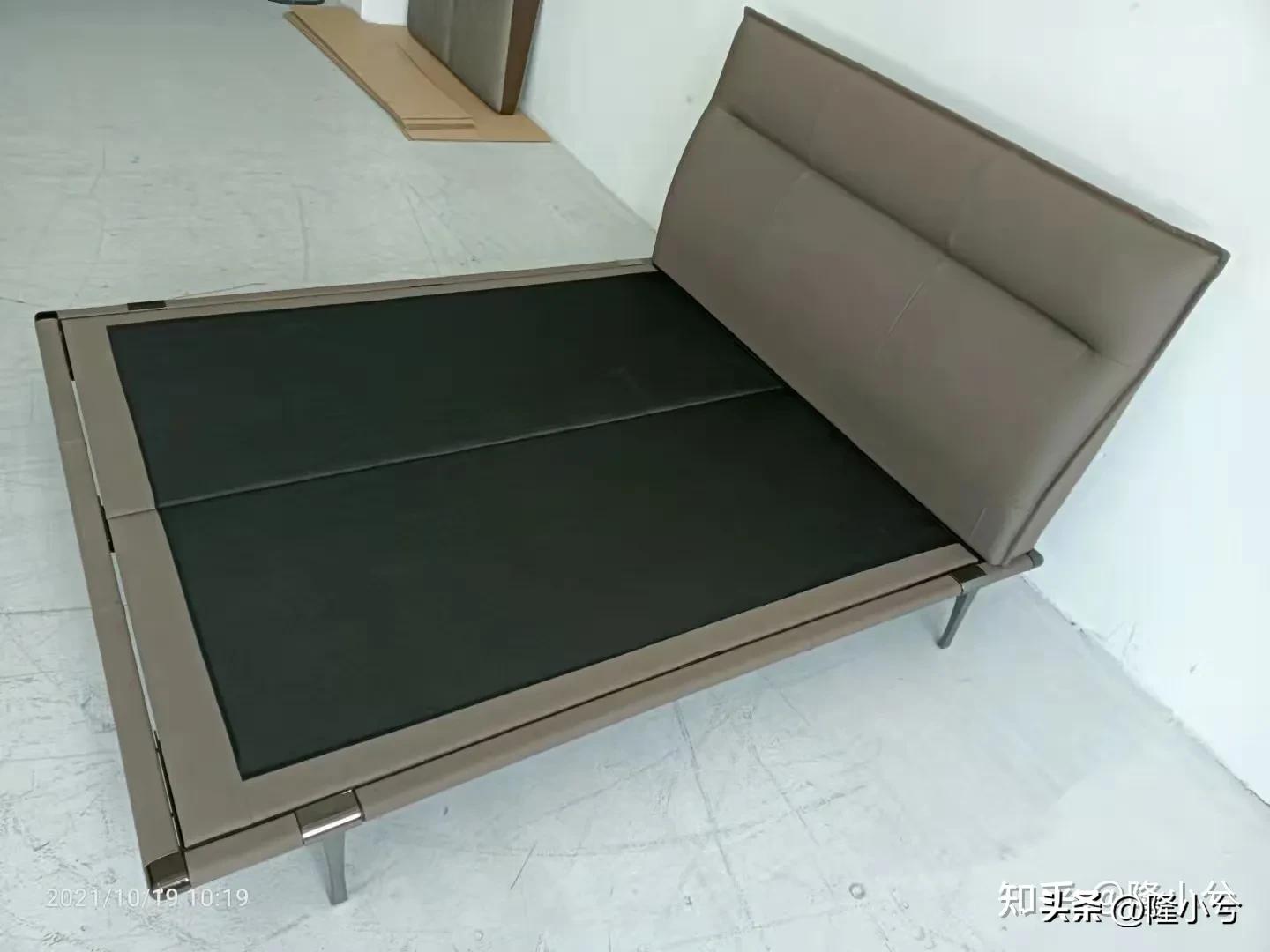 品牌皮床生产全过程,真皮床制作全过程