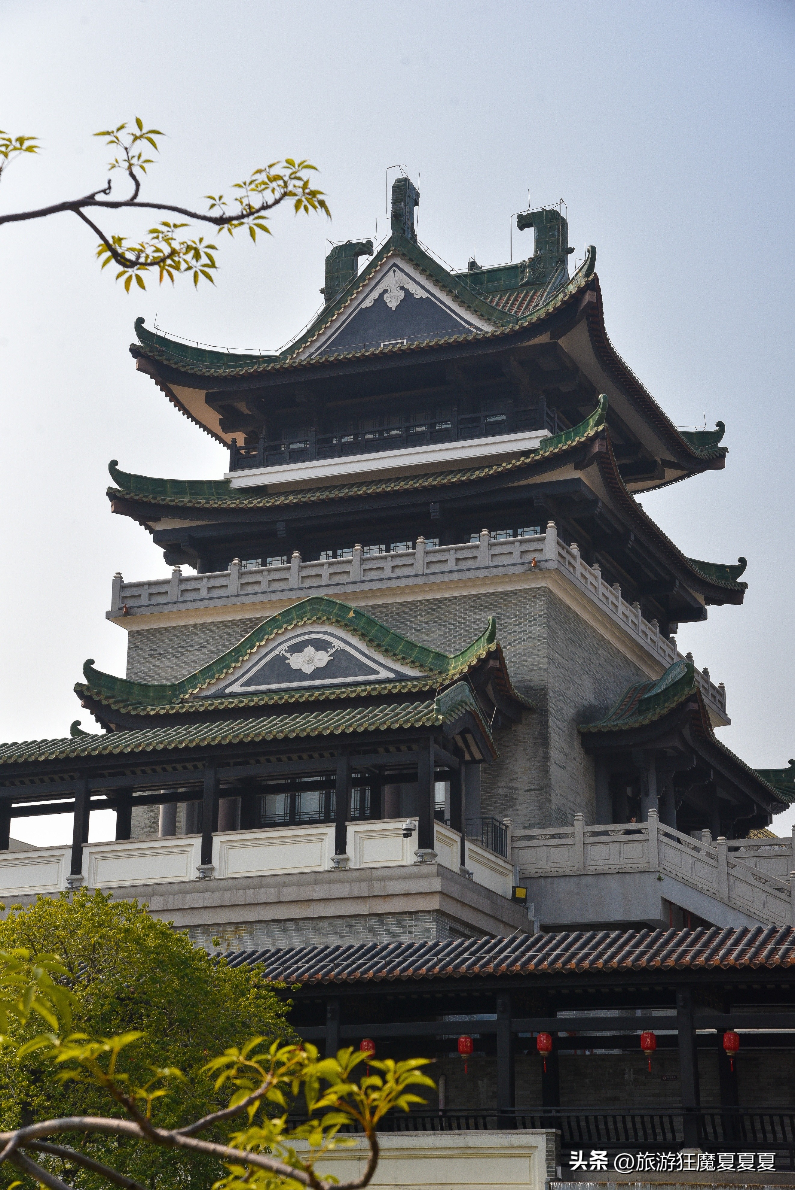 老广州西关风情,特色十足广州百年骑楼修旧如旧