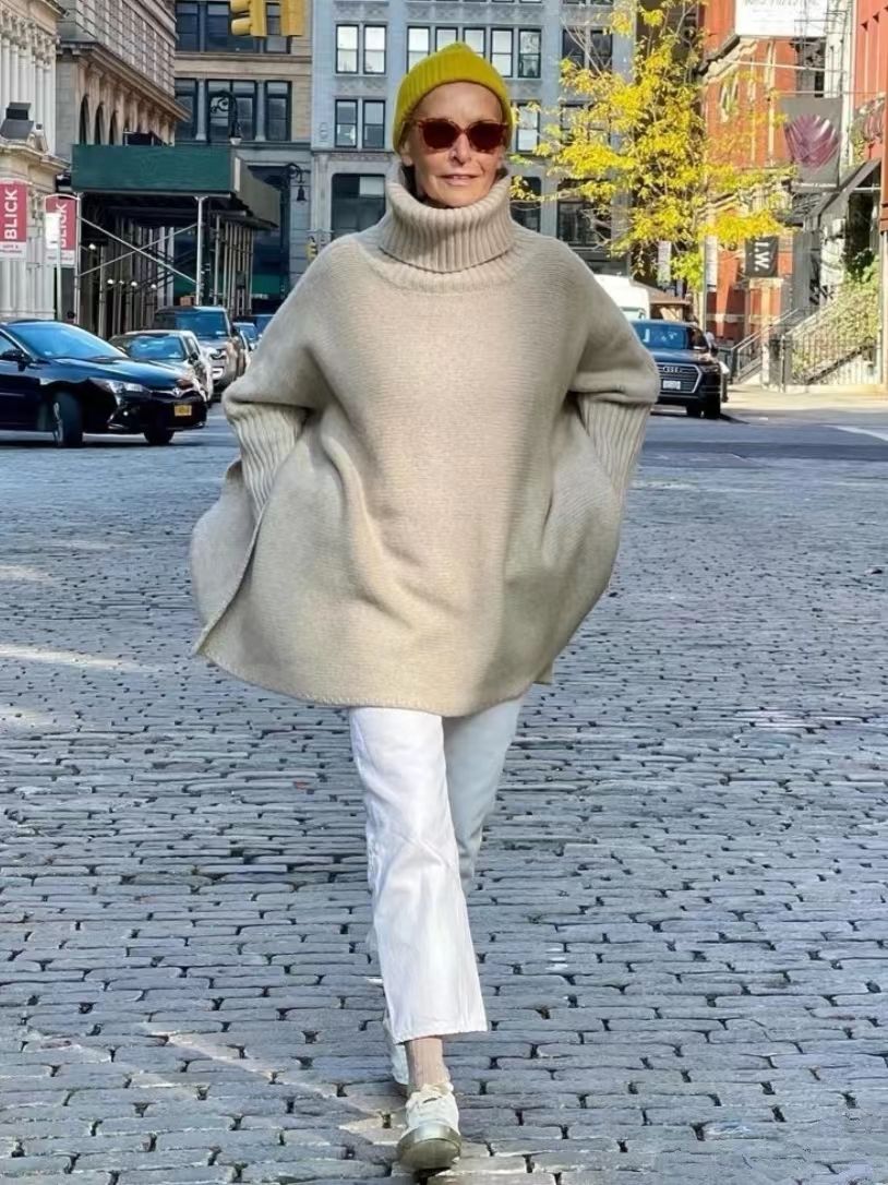 老年人加厚开衫毛衣外套时髦洋气 (老年人衣服女装60岁毛衣外套)