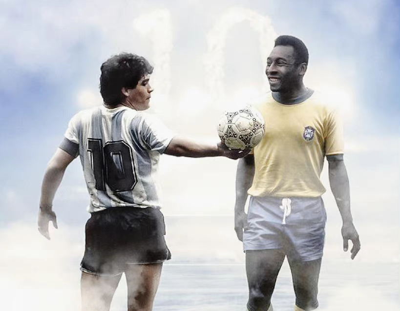 一代巨星的陨落再见了青春,一代球王落幕了马拉多纳一路走好