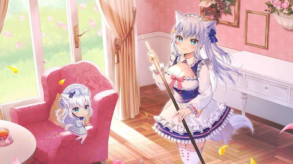 二次元兽耳娘美图壁纸,二次元动漫兽耳娘美图