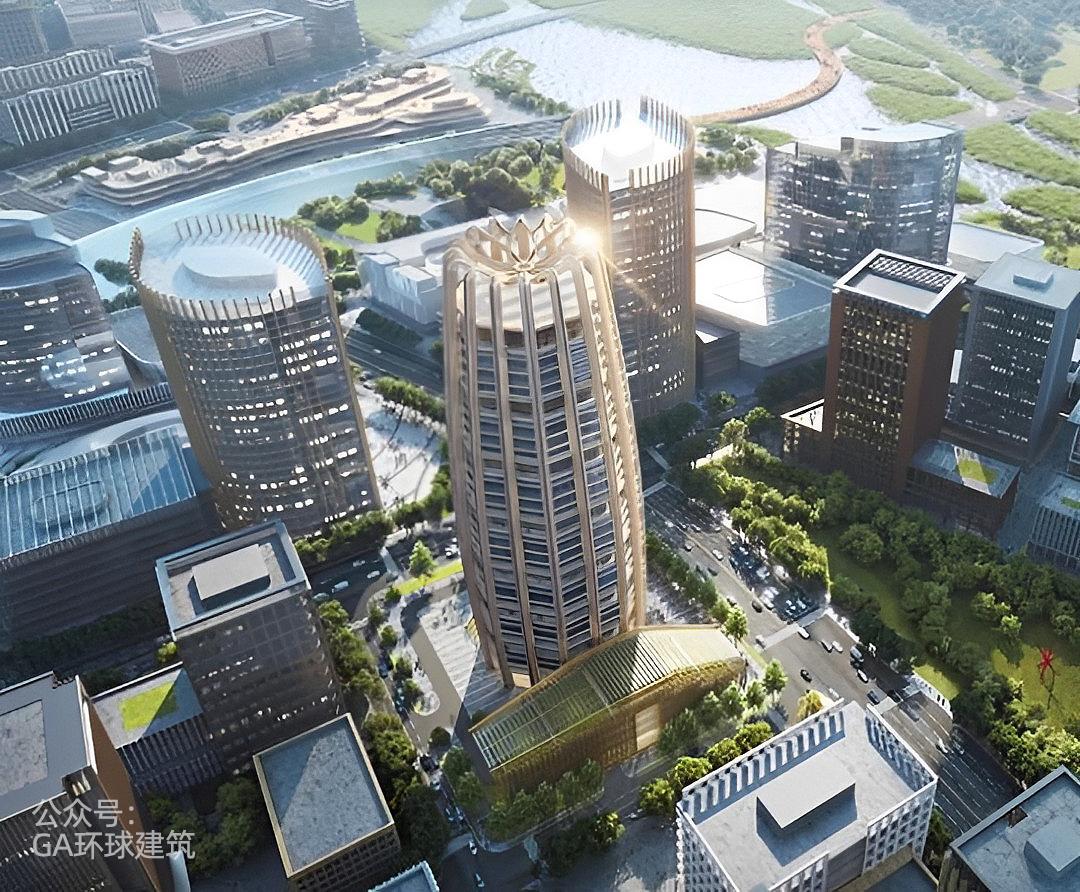 som设计的高楼,som概念建筑