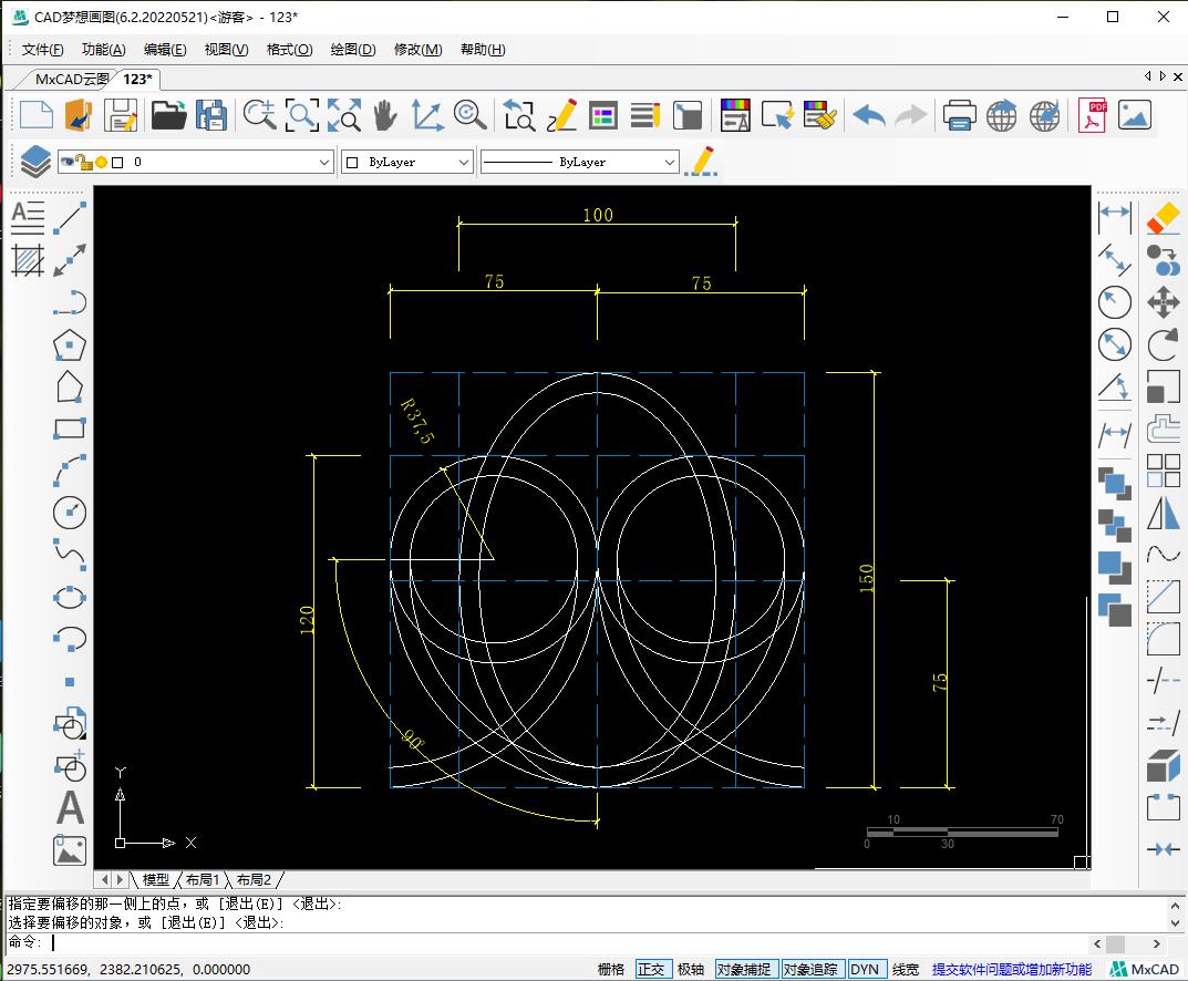 cad多线绘制技巧,cad怎么绘制轴网符号