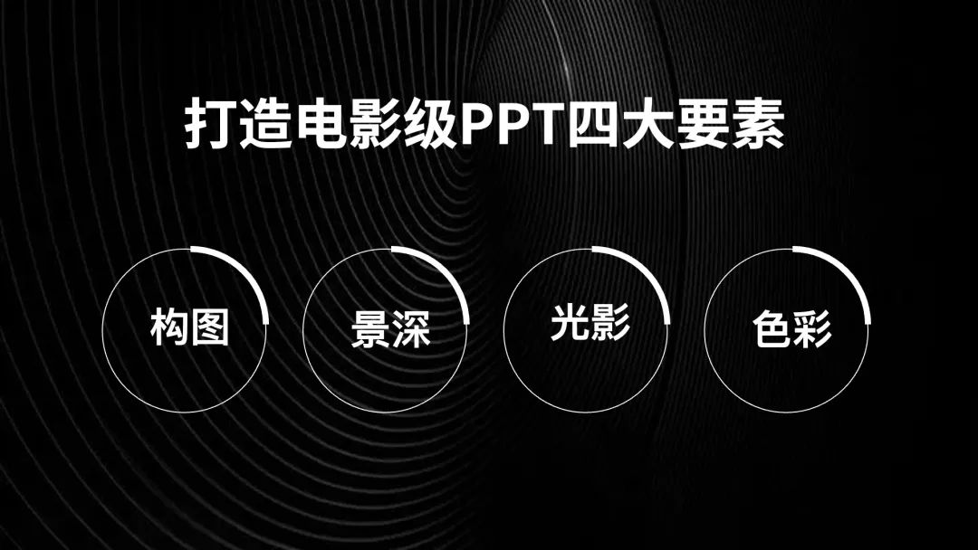 1分钟ppt如何做出高级感,如何打造电影级的ppt