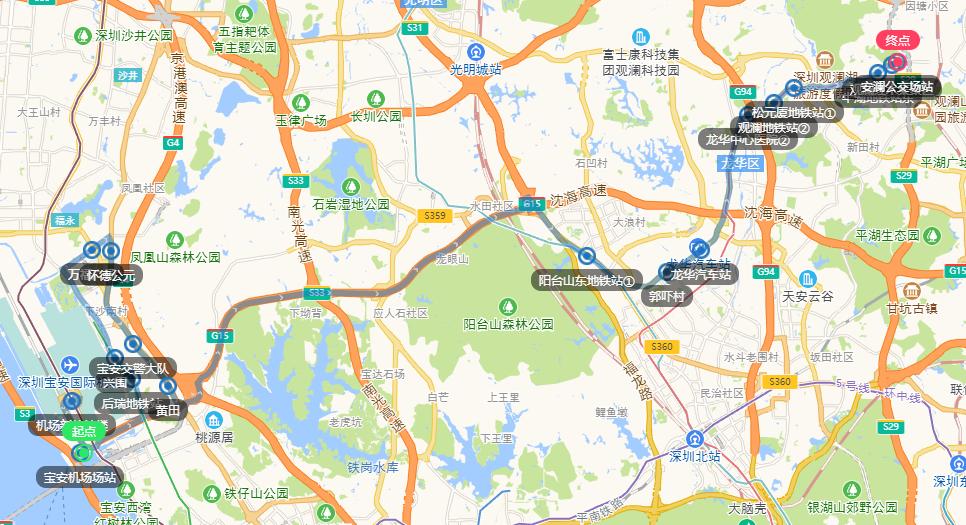 深圳地铁新线路2022版,深圳新增地铁公交接驳线