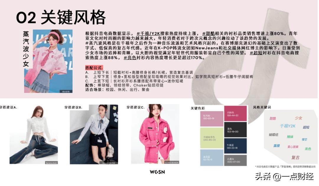 抖音服饰行业秋冬6大趋势,服装抖音电商如何做