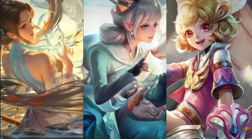 王者通过常用英雄判断女生性格,王者女生排位常用英雄