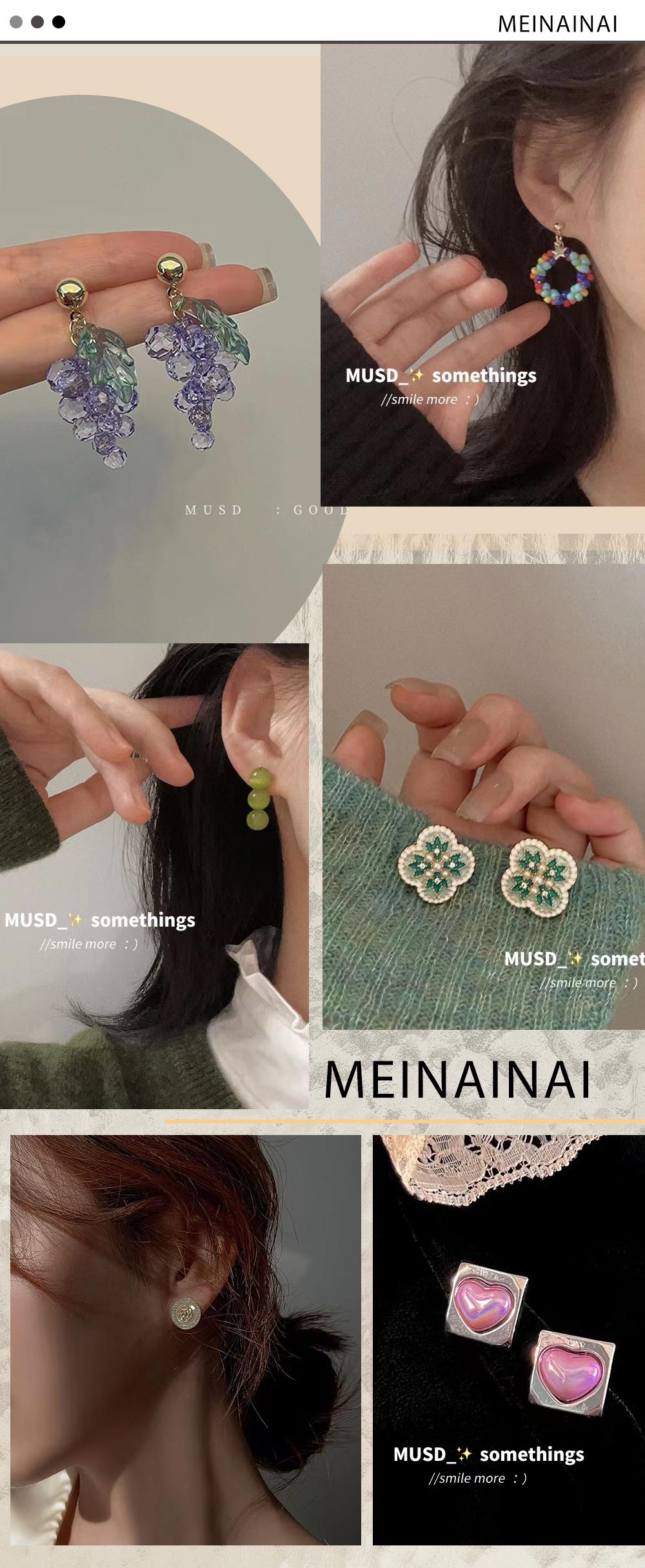 淘宝港风耳饰推荐平价,狂飙大嫂的耳饰都是什么牌子的