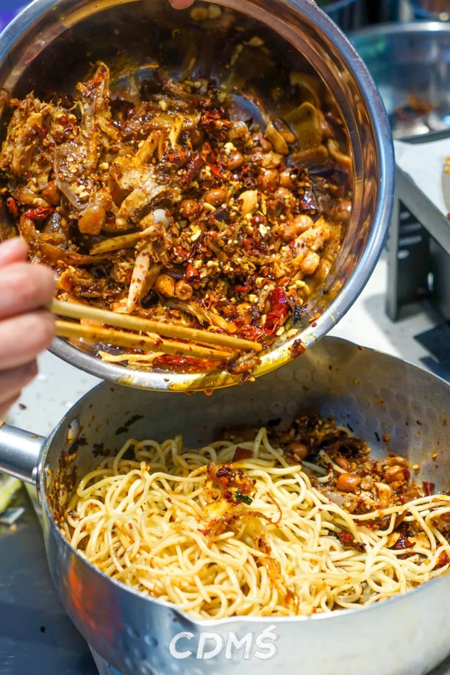 成都分量超大的凉面,成都凉面店