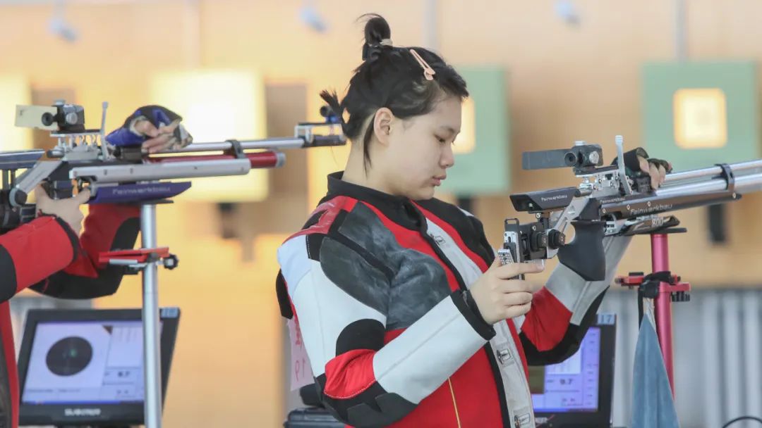 黑龙江省第十五届运动会射击（步手枪项目）开幕