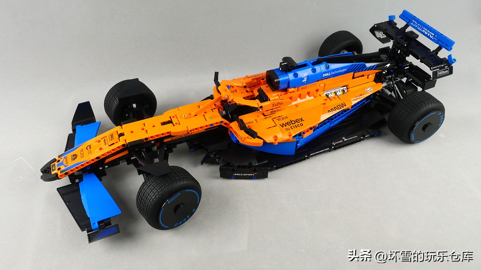 乐高42123迈凯伦塞纳机械组开箱,乐高42141迈凯伦f1赛车拼装过程