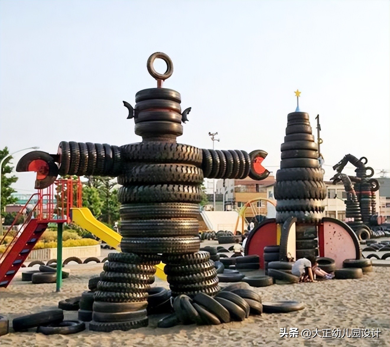 西欧儿童游乐场,国外的游乐场